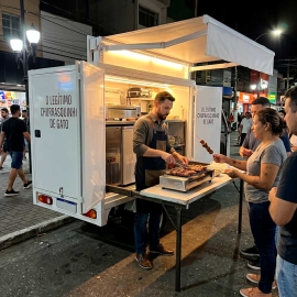 Carrinho de Churrasquinho Elétrico | Mini Food Truck para Espetinho
