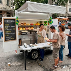 Food Truck para Vender Comida - Mini Food Truck Elétrico 