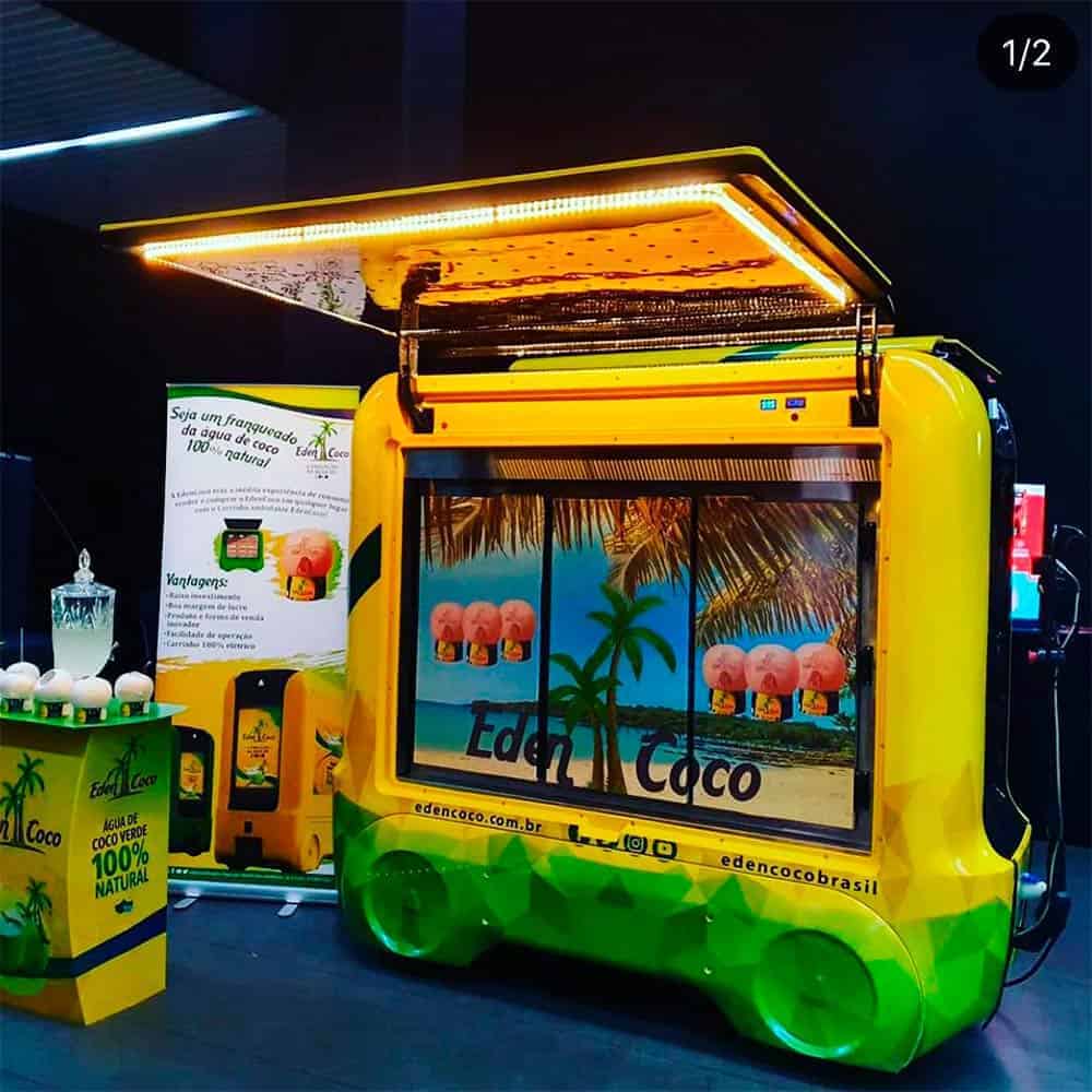 Trailer Food Truck Elétrico Novo